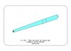 Aber 35L-251 7.5cm Gun Barrel for German Tank Pz.Kpfw. VI Ausf.B (For Revosys Model) 1:35